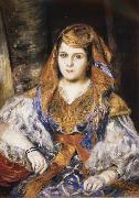 Pierre Renoir Algerian Woman oil painting artist